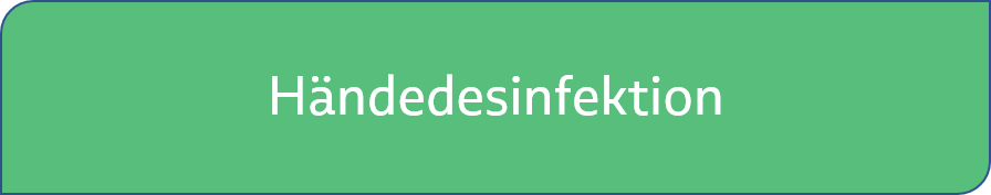 Banner Händedesinfektion